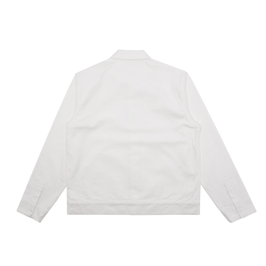 Students Zane Herringbone Jacket - White