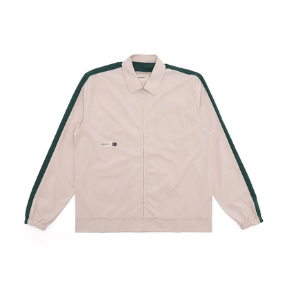 Students Oscar LS Zip Shirt - Sand