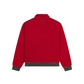 Paper Planes Reverse Fleece Half Zip Fleece - Red