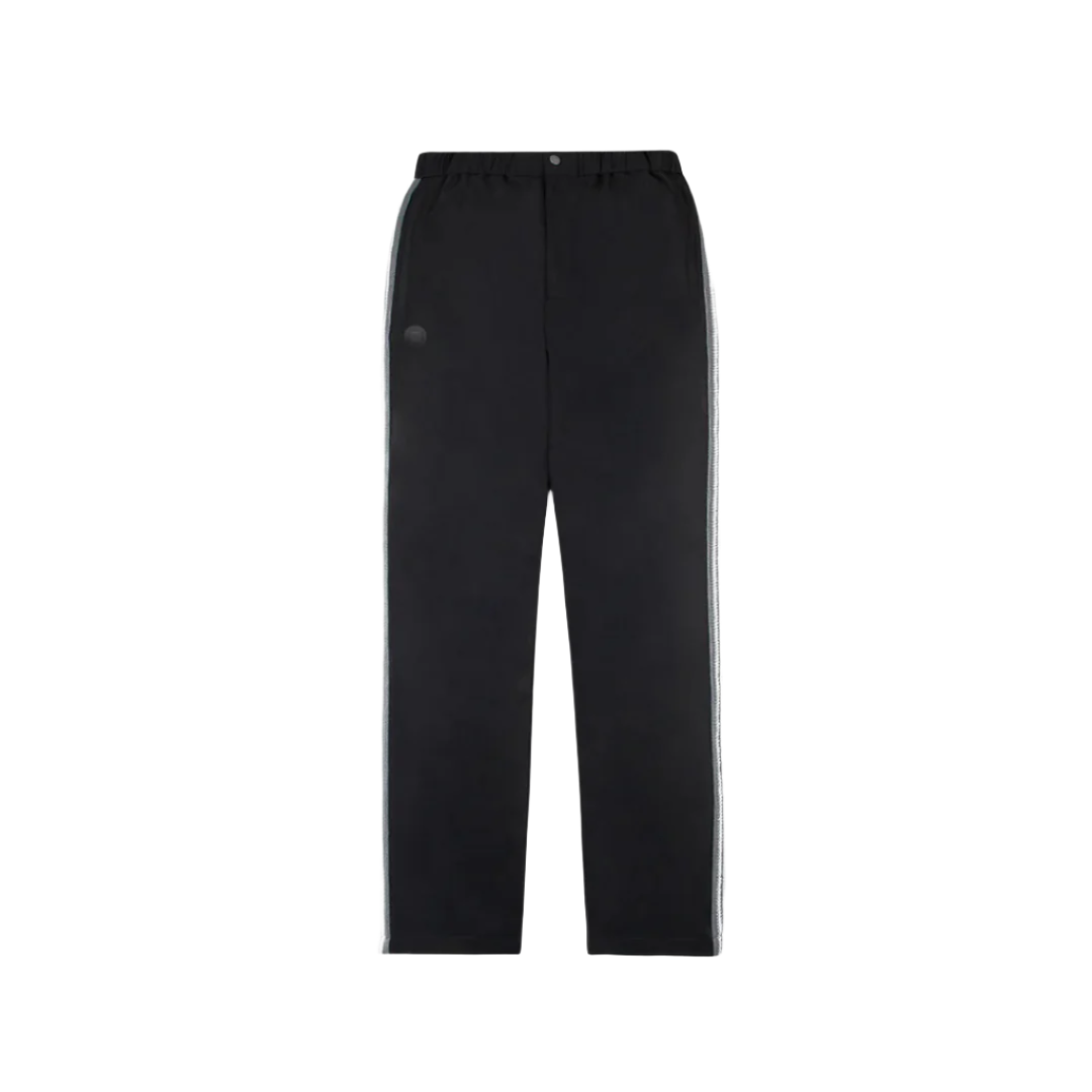 Paper Planes Crochet Panel Pants - Black