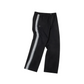 Paper Planes Crochet Panel Pants - Black