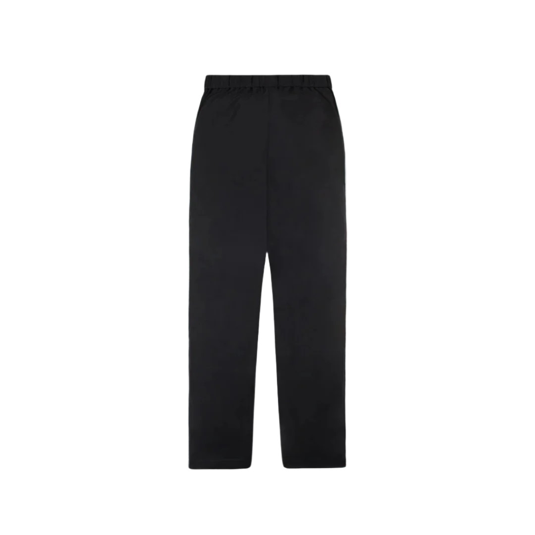 Paper Planes Crochet Panel Pants - Black