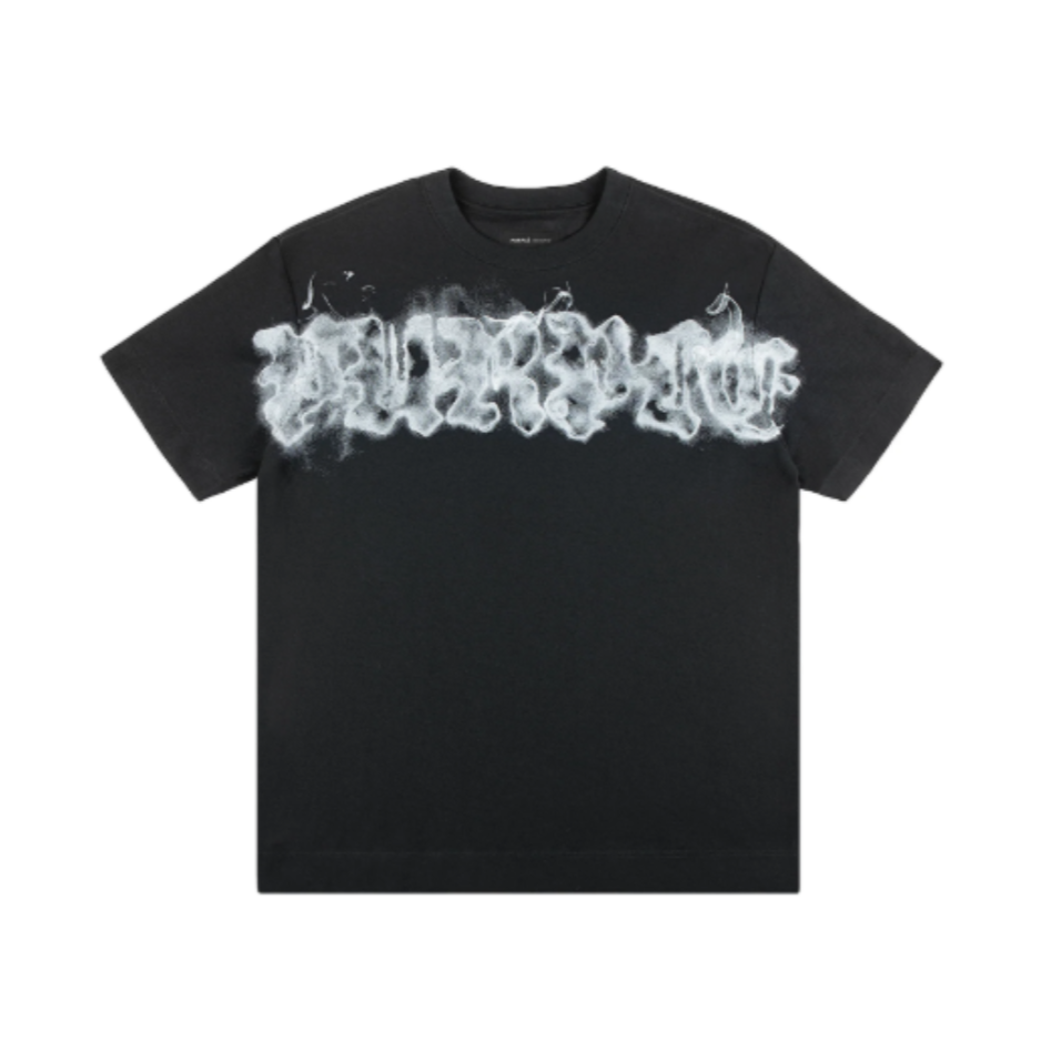 Purple Gothic Smoke Tee - Black