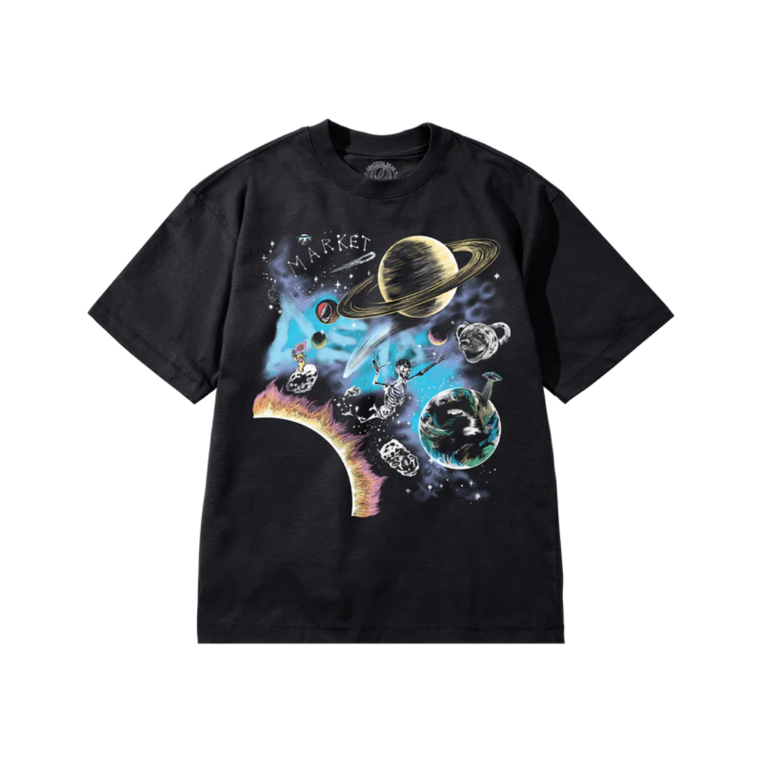 Market Grateful Dead Solar System T-Shirt - Black