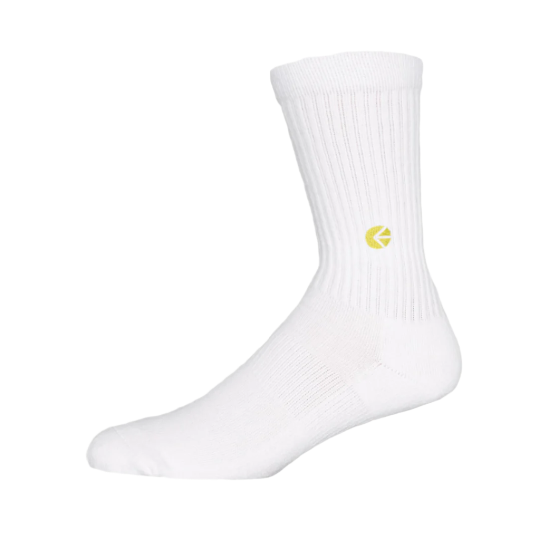 Ethika Crew Sock - White/Yellow