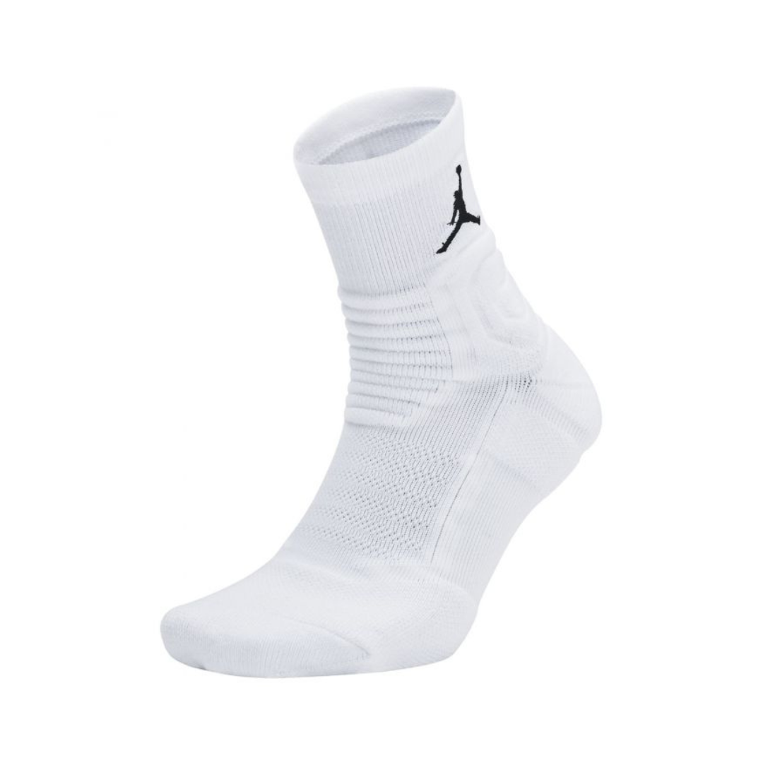 Air Jordan Flight Cushioned Ankle Sock - White