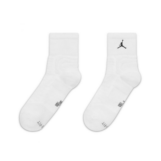 Air Jordan Flight Cushioned Ankle Sock - White