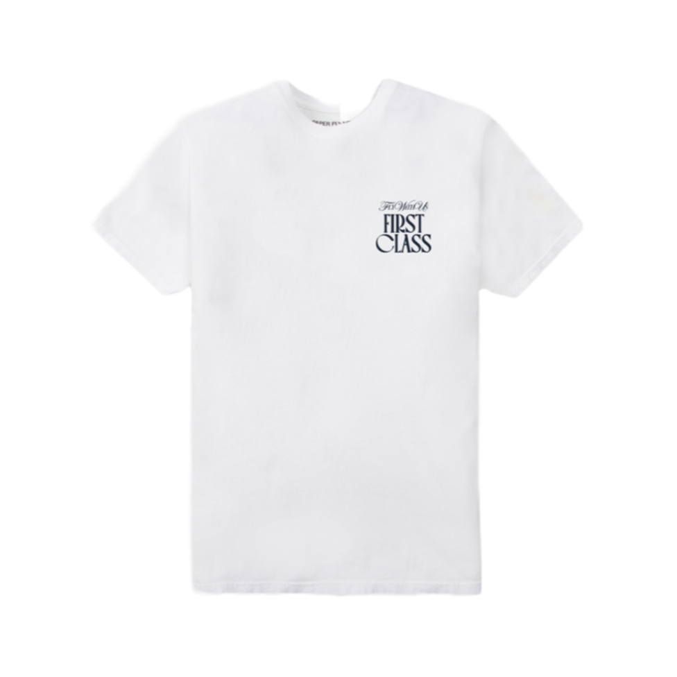 Paper Planes First Class Tee - White