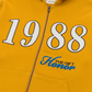 Honor The Gift 1988 Full Zip Hoodie - "Yellow"