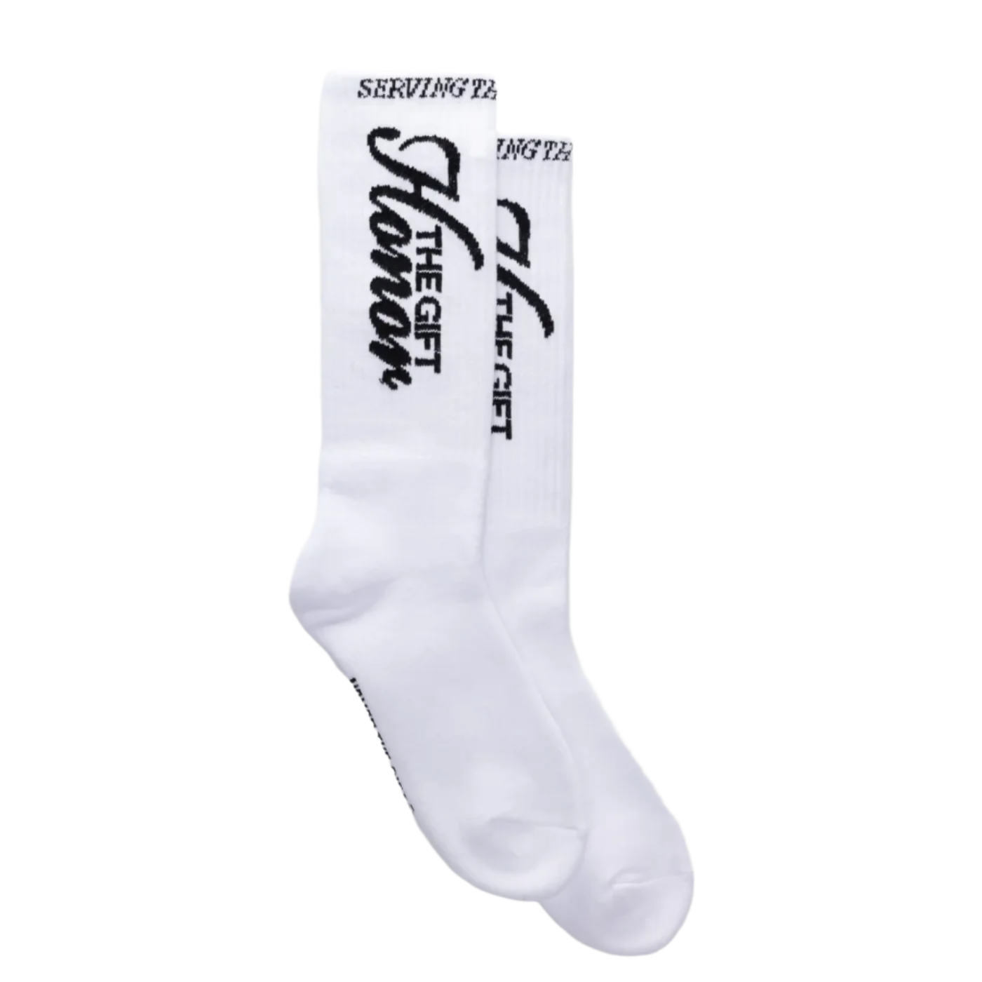 Honor The Gift 1988 Ribbed Sock - "White"