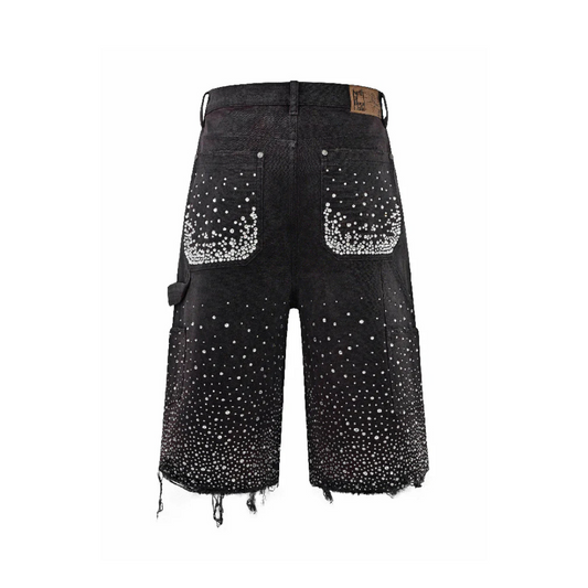 Birth Of Royal Child Redial 20k Diamond Jorts - Black