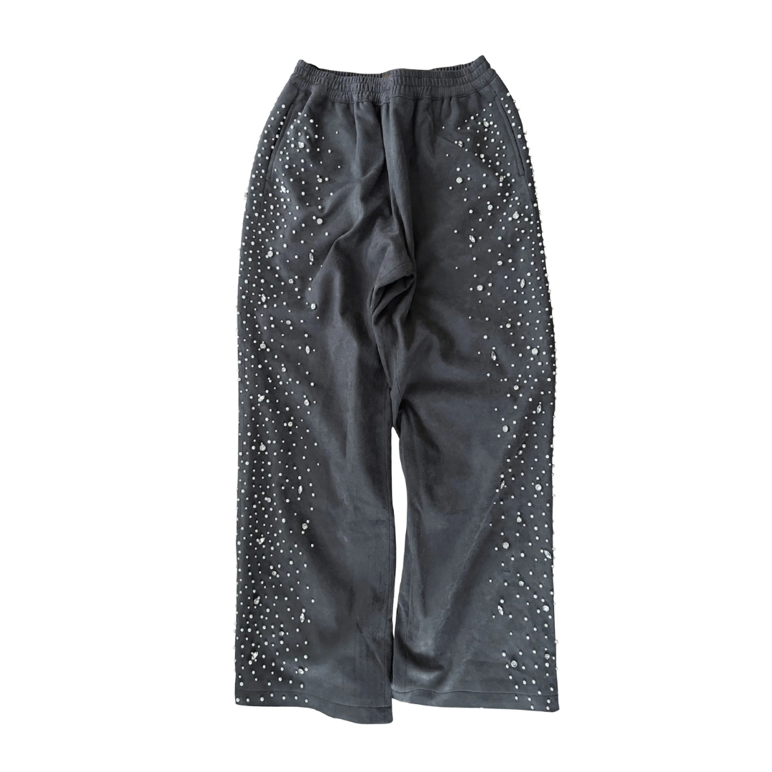 Birth Of Royal Child Cashew Blossom Pants - Black