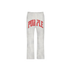 Purple HWT FLC Flared Fleece Pant - Grey