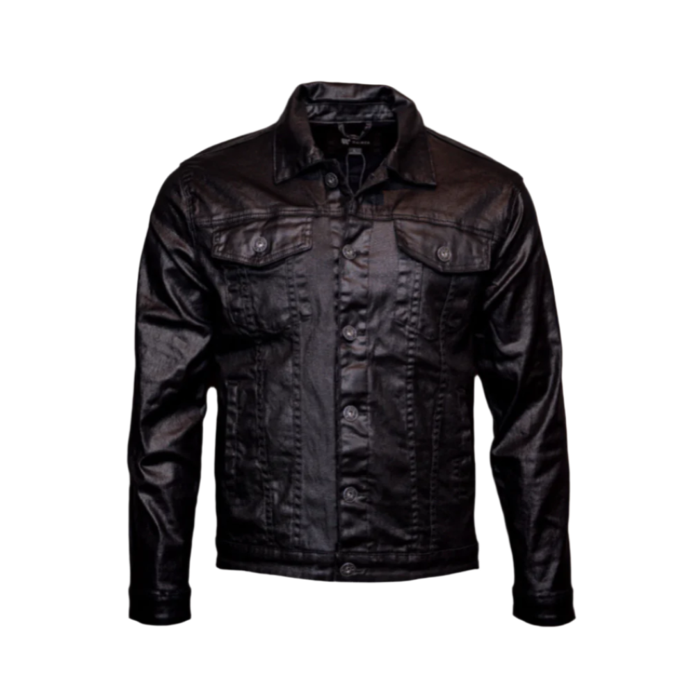 Waimea Twill Wax Jacket - Black