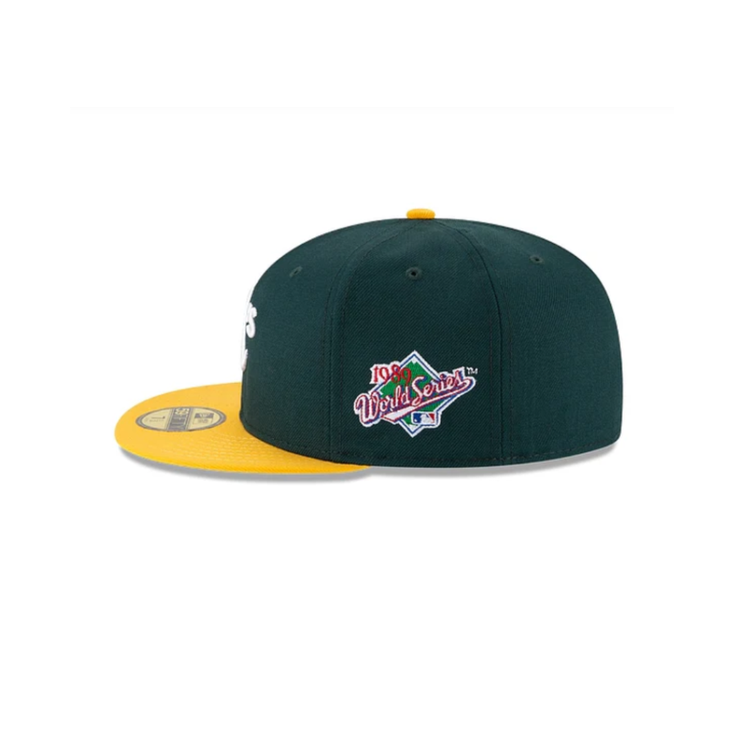 New Era Oakland Athletics 1989 World Series 5950 Fitted - Green