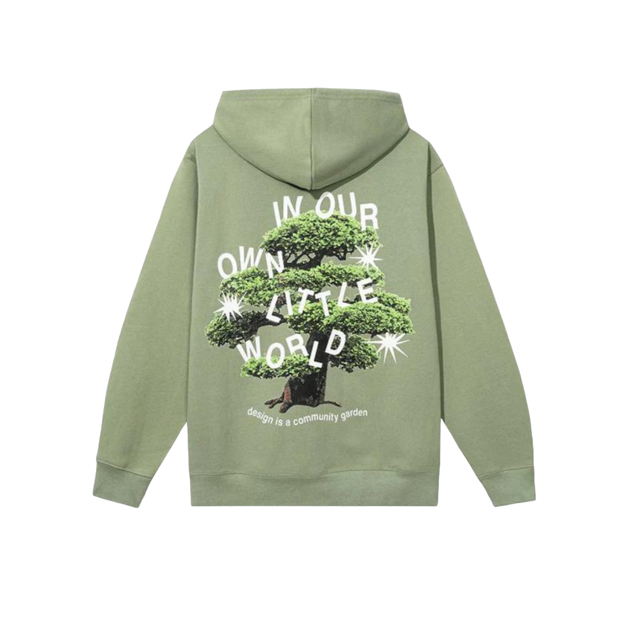 Market Community Garden Hoodie - Basil