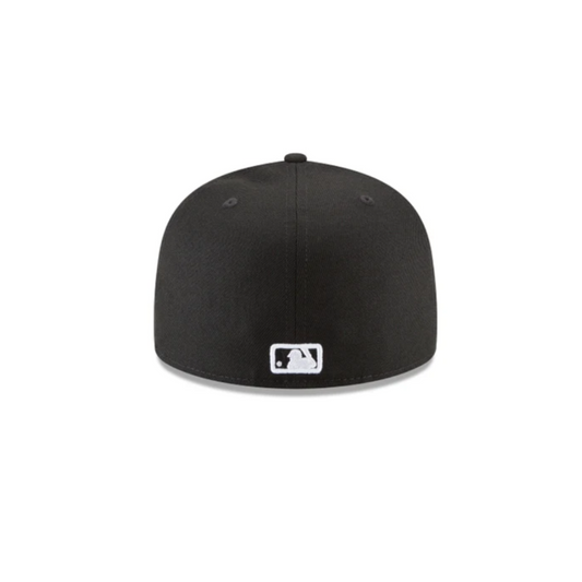 New Era Atlanta Braves Basic 5950 Fitted - Black/White