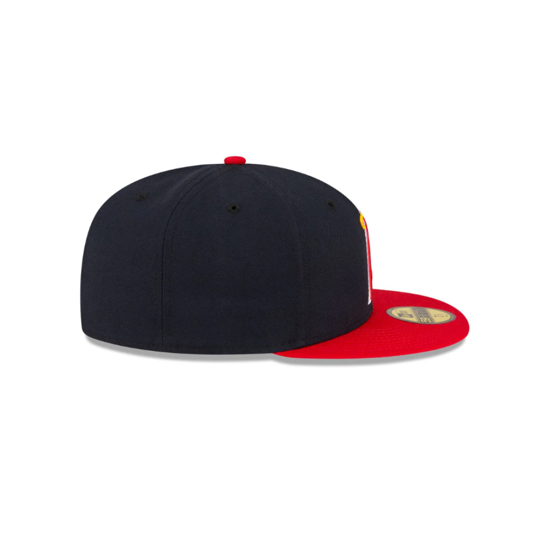 New Era 59Fifty Los Angeles Authentic Collection Alt Fitted - Black/Red