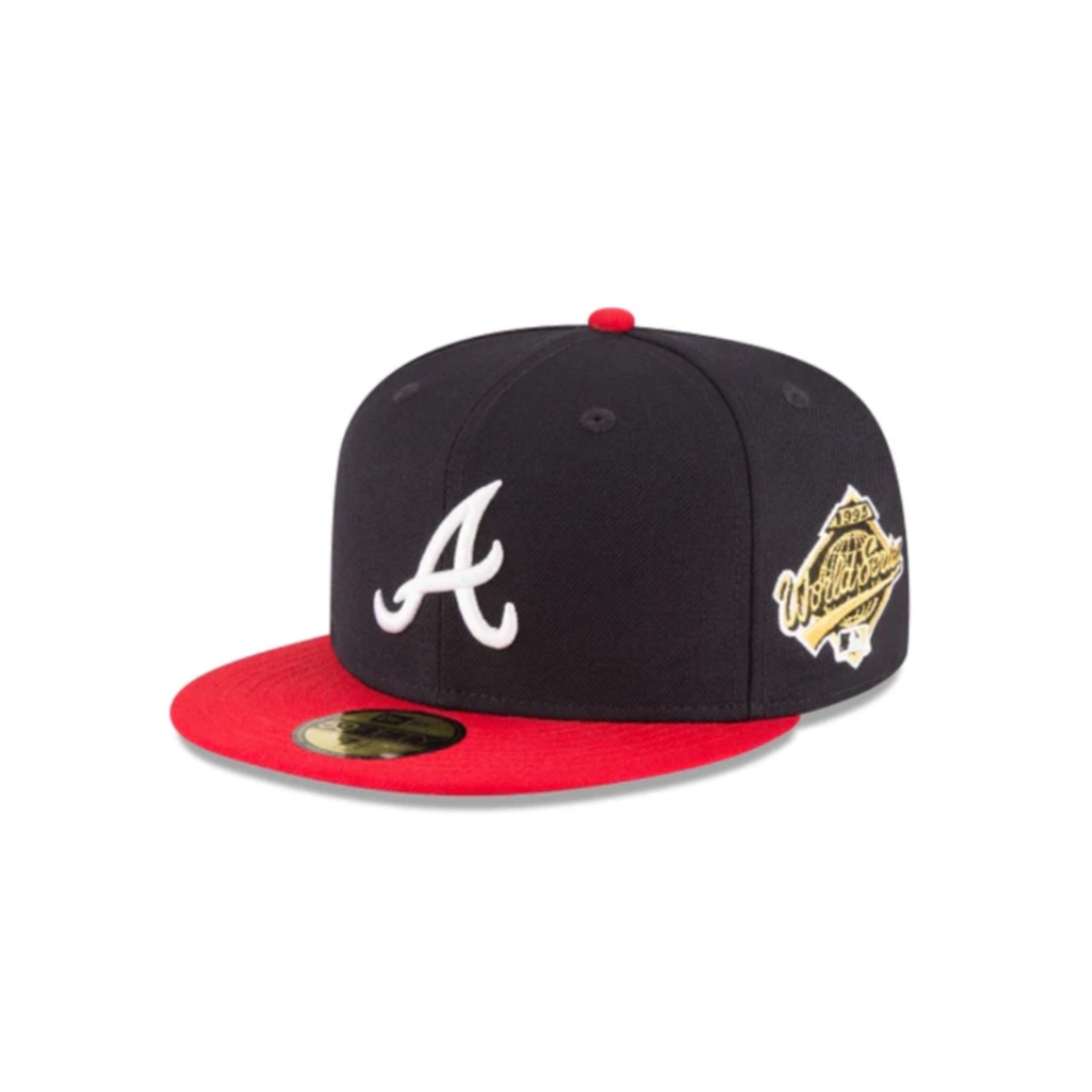 New Era Atlanta Braves 1995 World Series 5950 Fitted - Navy/Red