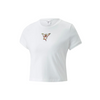 Puma Women's Dua Lipa Slim Tee - White