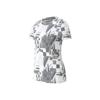 Puma Women's BMW M Motorsport Statement Printed Women's Tee - White/Grey