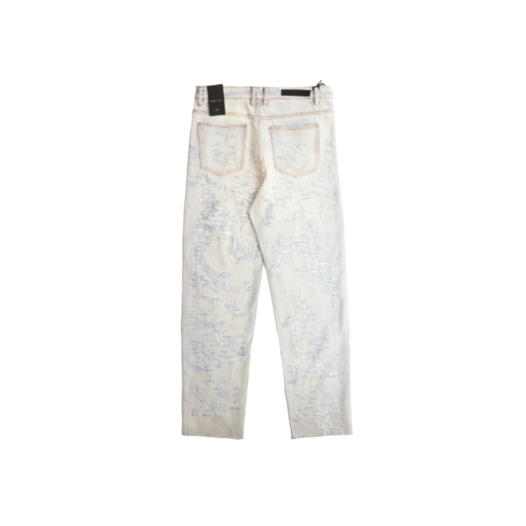 Embellish Blasted Denim - Powder Wash