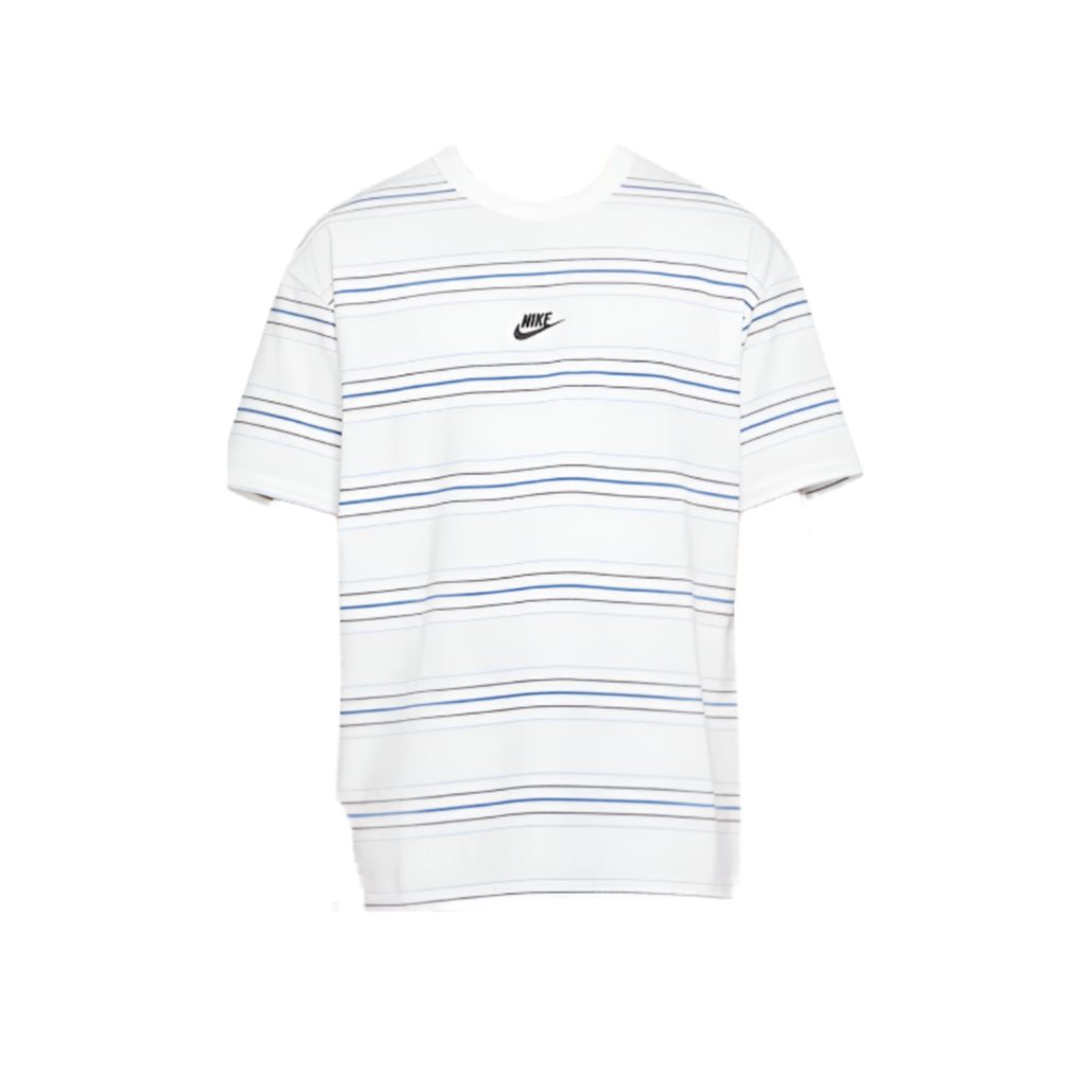 Nike Premium Essential Stripe Tee - Blue/White