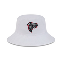 New Era Atlanta Falcons 2024 NFL Training Camp Stretch Bucket Hat - "White"