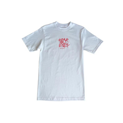 Goodsinners Fear No Evil Tee - White