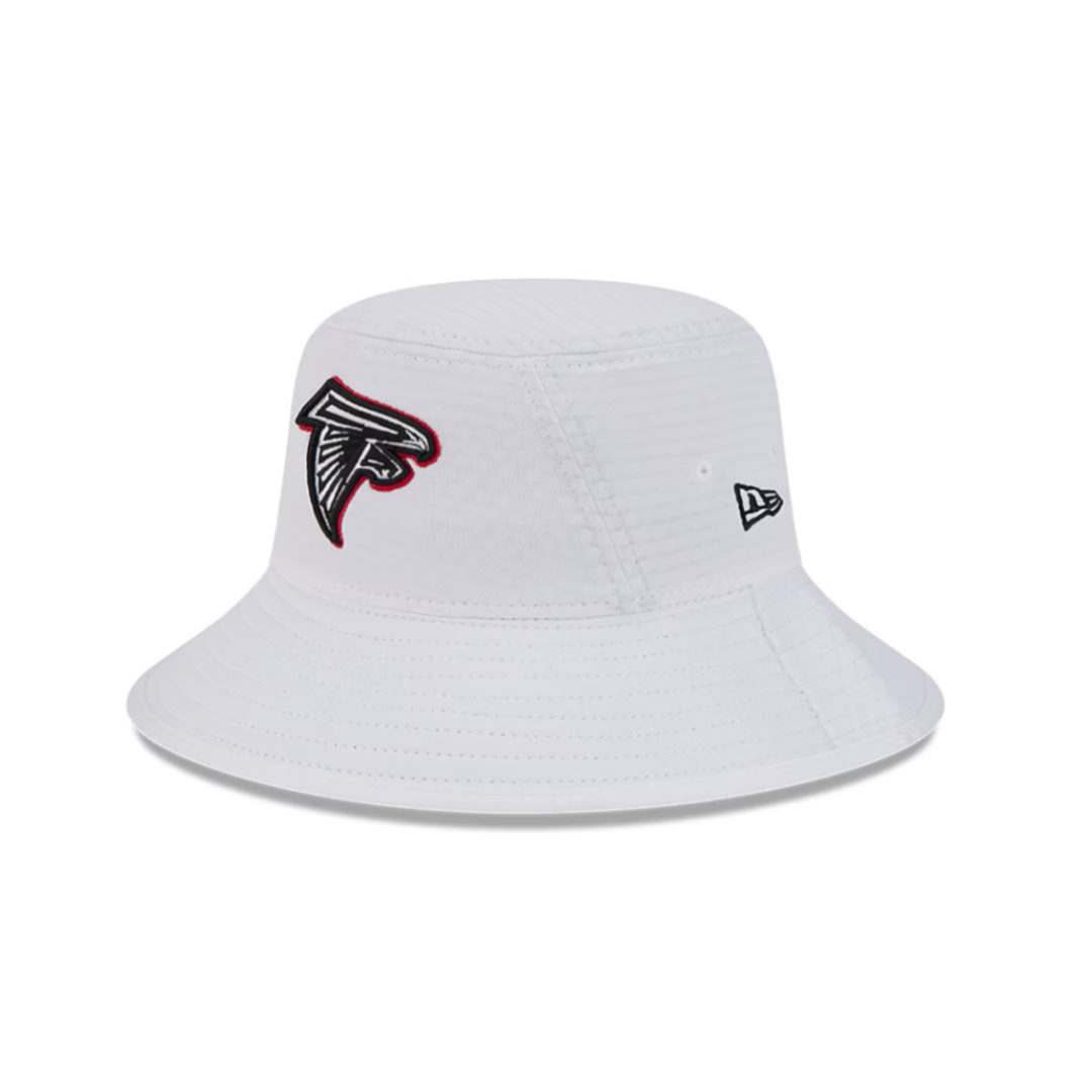 New Era Atlanta Falcons 2024 NFL Training Camp Stretch Bucket Hat - "White"