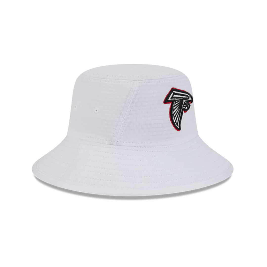 New Era Atlanta Falcons 2024 NFL Training Camp Stretch Bucket Hat - "White"