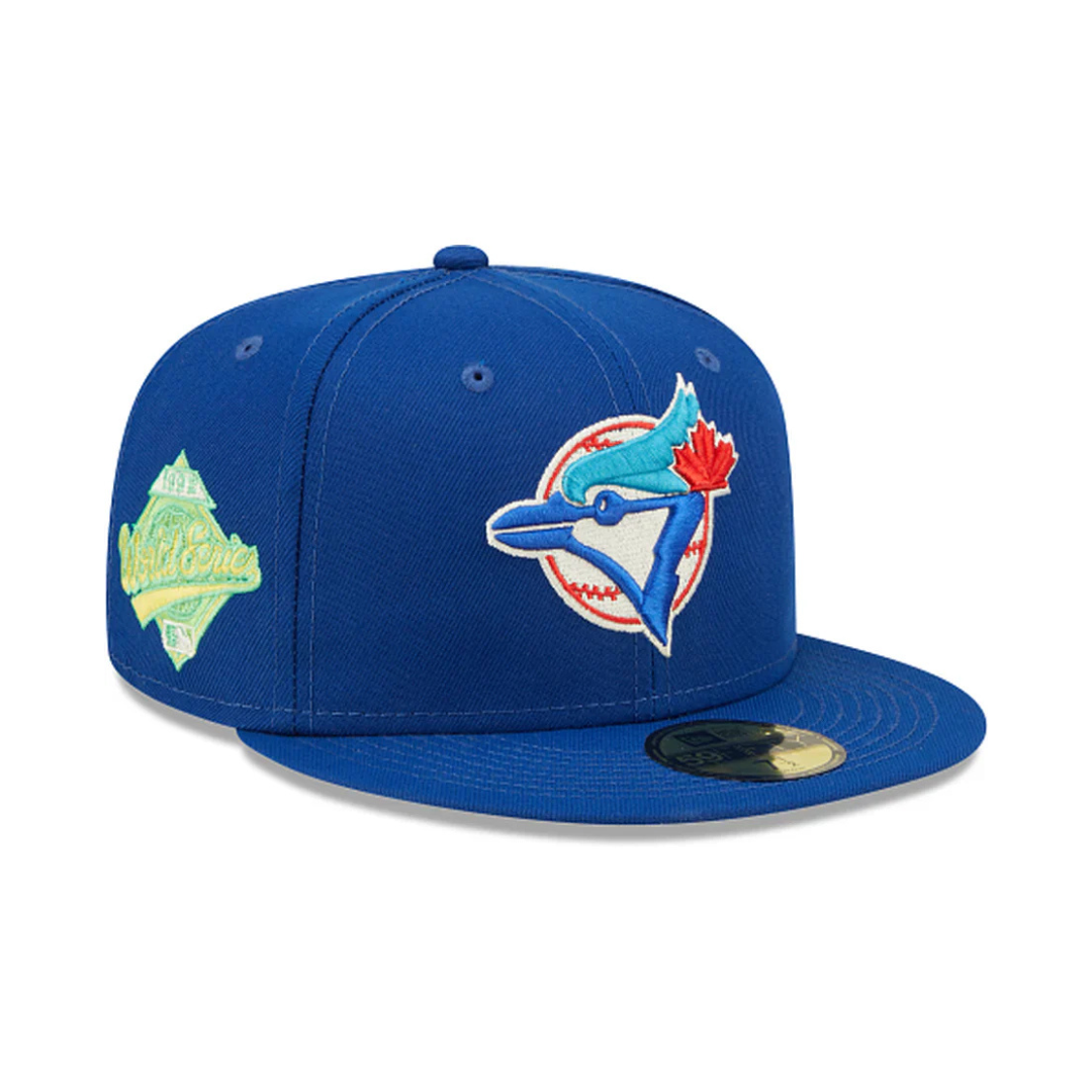 New Era 59Fifty Toronto Blue Jays World Series 1992 Custom Fitted Hat - "Blue"