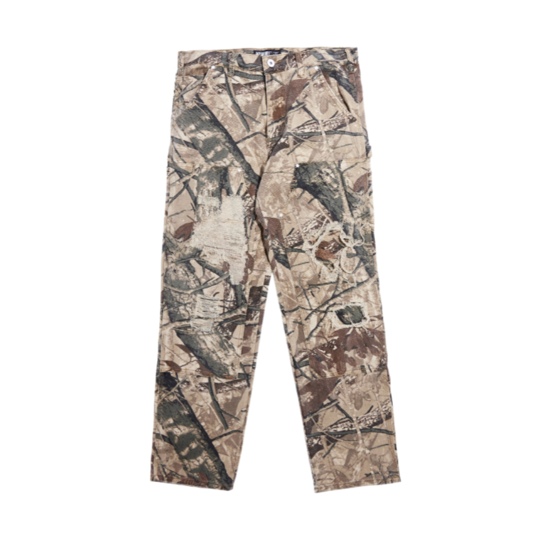 Memory Lane Camo Double Knee Pants - Camo