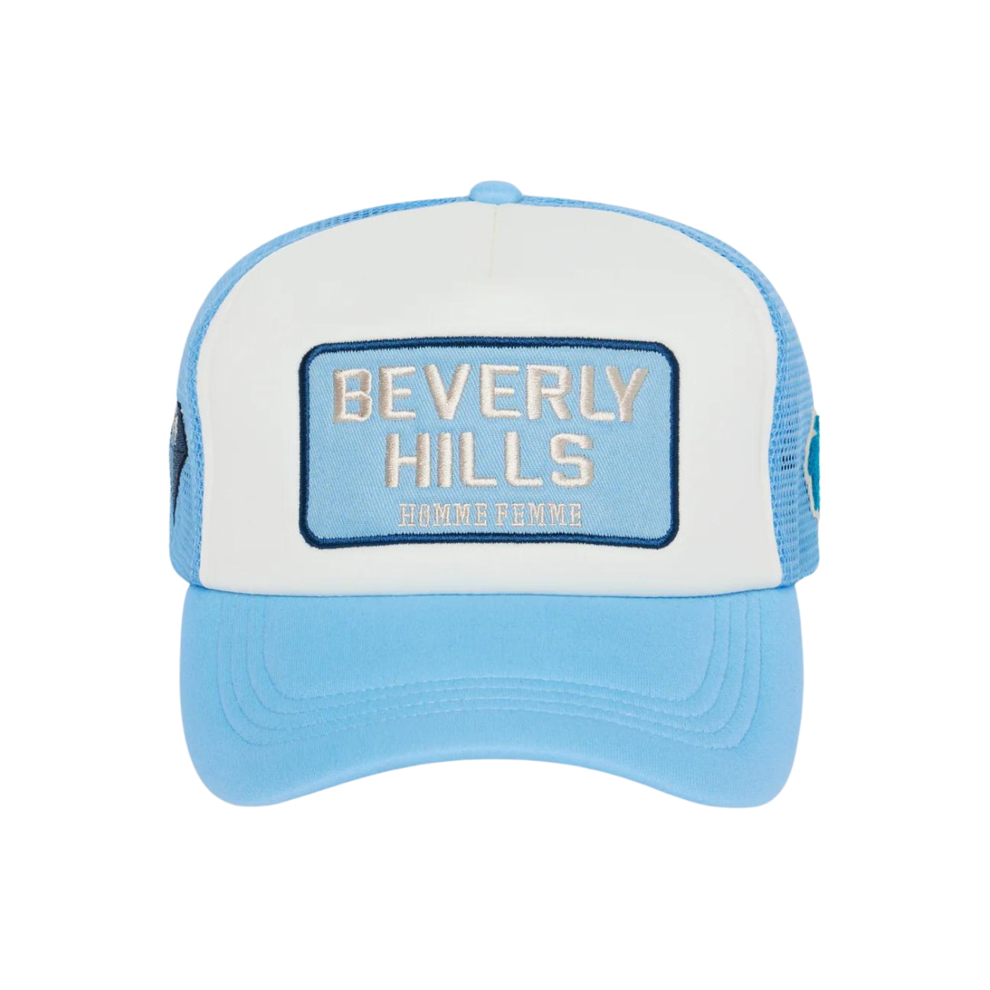 Homme Femme Beverly Hills Trucker - Baby Blue