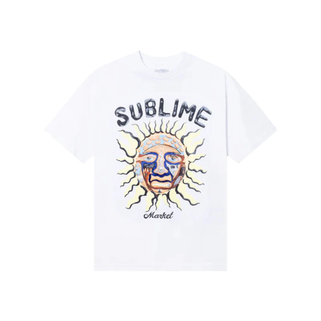 Market Sublime Freedom Sun T-Shirt - White