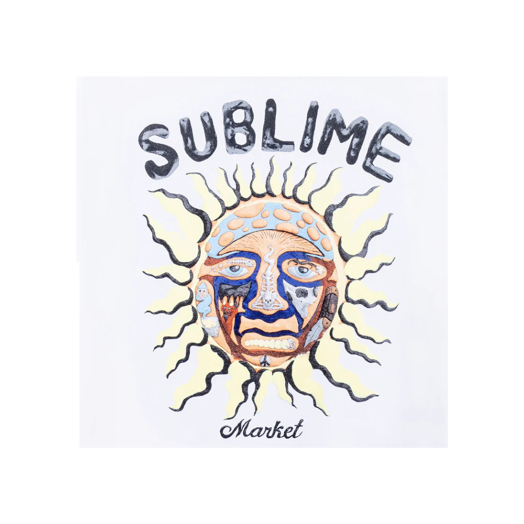 Market Sublime Freedom Sun T-Shirt - White