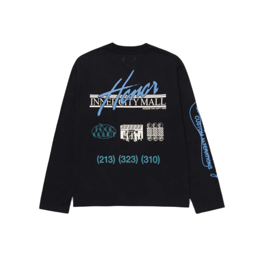 Honor The Gift Mall LS Tee - Black