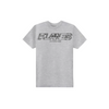 Paper Planes Interlock Spine Tee - Heather Grey