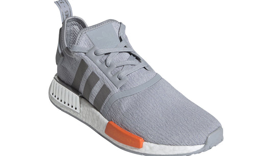 Men's Adidas NMD R1 - Grey Metallic Silver Orange