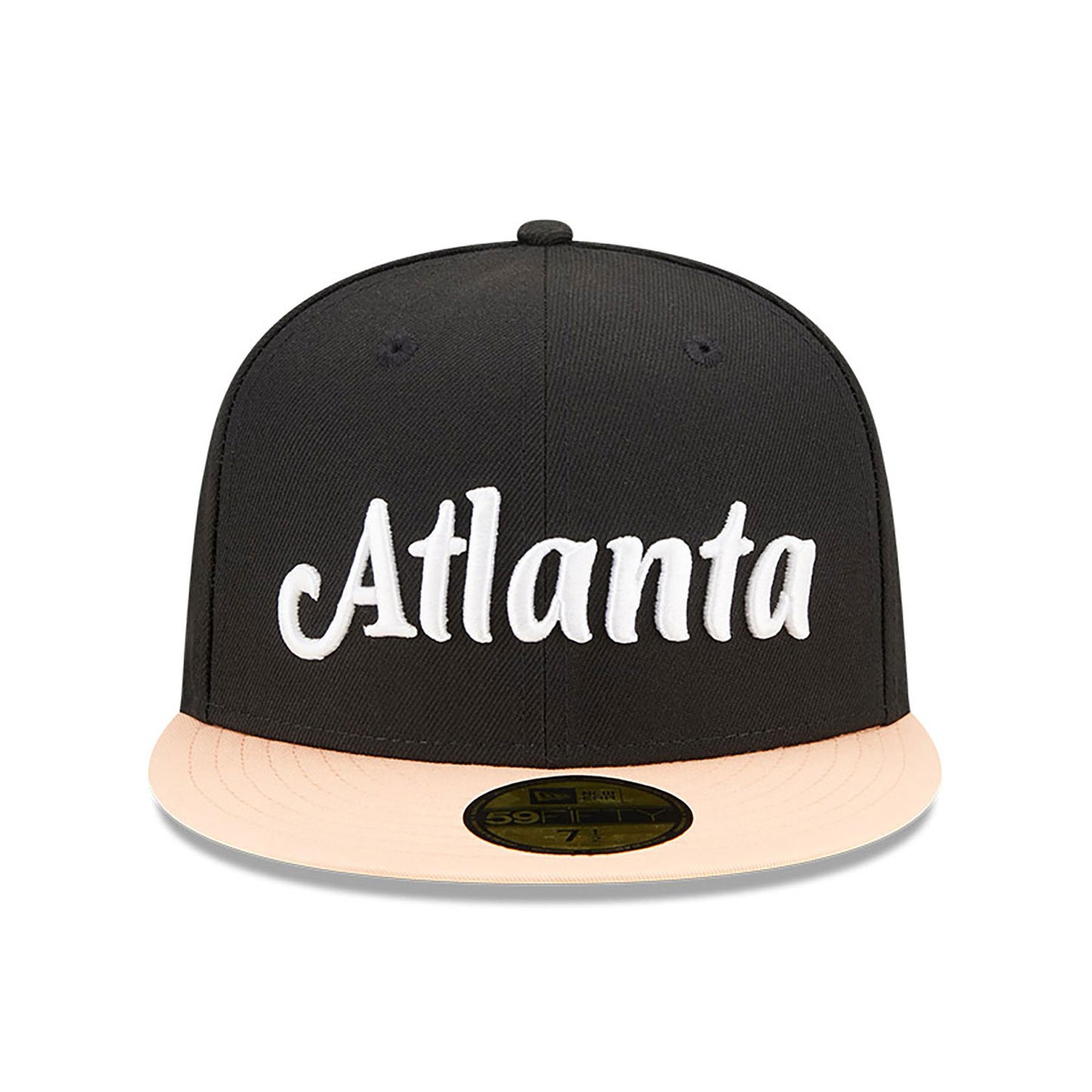 New Era 59Fifty Atlanta Hawks NBA City Edition - "Black/Peach"