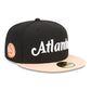 New Era 59Fifty Atlanta Hawks NBA City Edition - "Black/Peach"