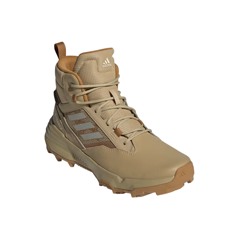 Men's Adidas Terrex Unity Leather Mid Rain Hiking Boots - "Beige Tone"