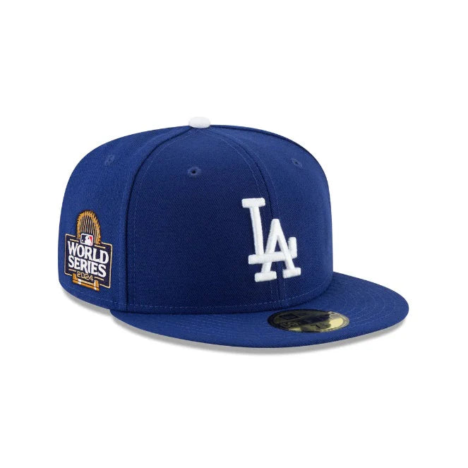 New Era 59Fifty LA Dodgers World Series 2024 Custom Fitted Hat - "Blue"