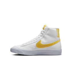 Nike Blazer Mid Next Nature Gradeschool - WHITE/VIVID ORANGE-CITRON TINT