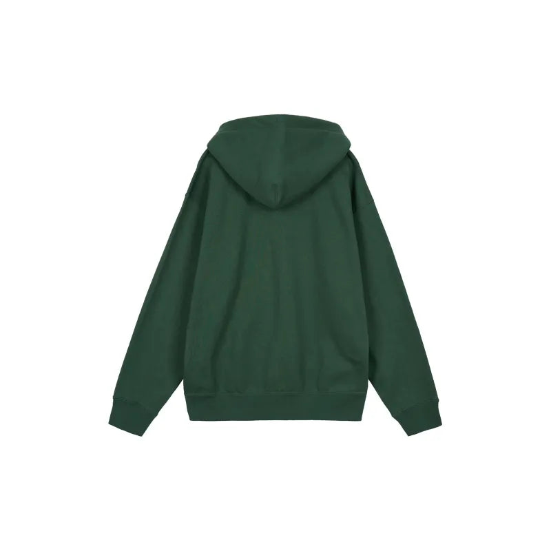 Nike Full Zip Solo Swoosh Hoodie - Fir Green