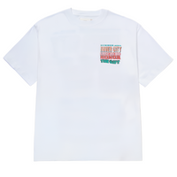 Honor The Gift Burgers SS Tee - White