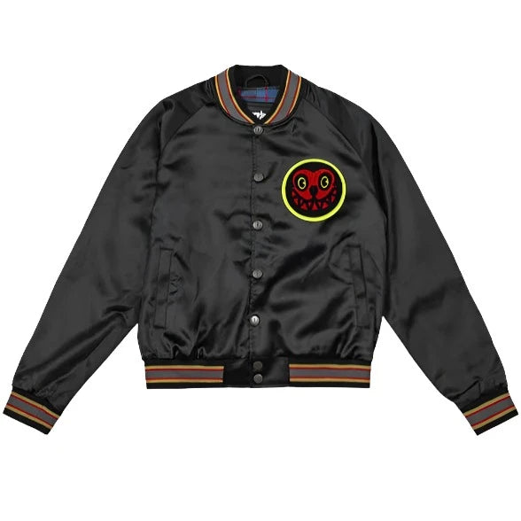 Ice Cream College Jacket - "Black"