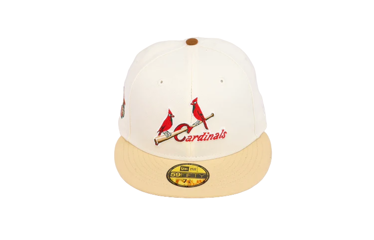 New Era St. Louis Cardinals 1942 Logo History 59FIFTY Fitted Hat 7 1/2 / Blue