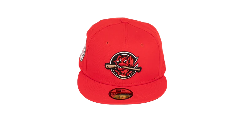 New Era 59Fifty Charleston River Dogs 25th Anniversary "Kid's Classics Pt.1" Fitted Hat - Red