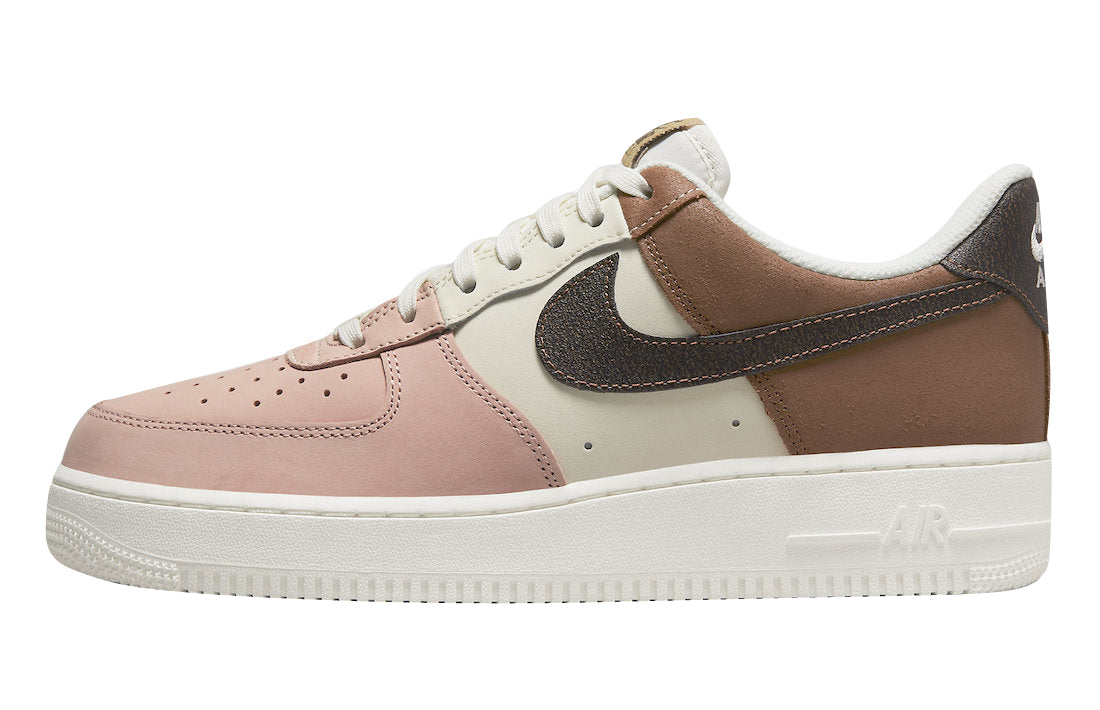 Men's Nike Air Force 1 Low Neapolitan - Pink/White-Brown